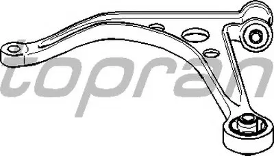 Рычаг независимой подвески колеса, подвеска колеса TOPRAN купить