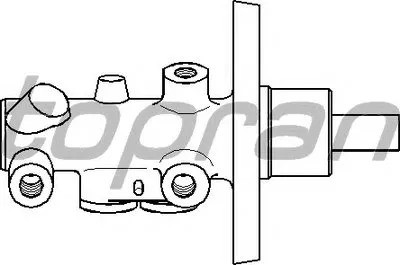 целиндер ручного тормоза TOPRAN купить