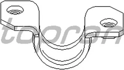 Кронштейн, подвеска стабилизато TOPRAN купить