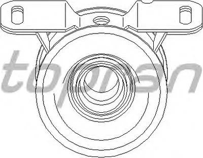 Подвеска, карданный вал TOPRAN купить