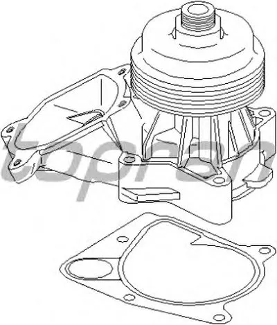Водяной насос TOPRAN купить