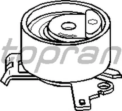 Натяжной ролик, ремень ГРМ TOPRAN купить