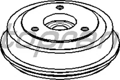 Тормозной барабан TOPRAN купить