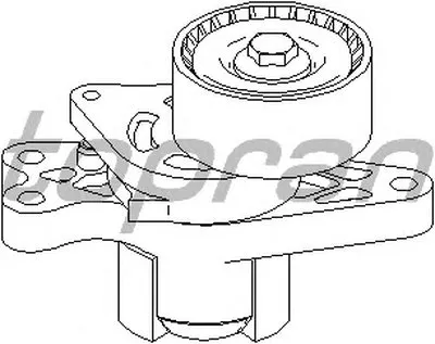 Натяжитель ремня, клиновой зубча TOPRAN купить