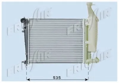 Радиатор, охлаждение двигателя FRIGAIR купить