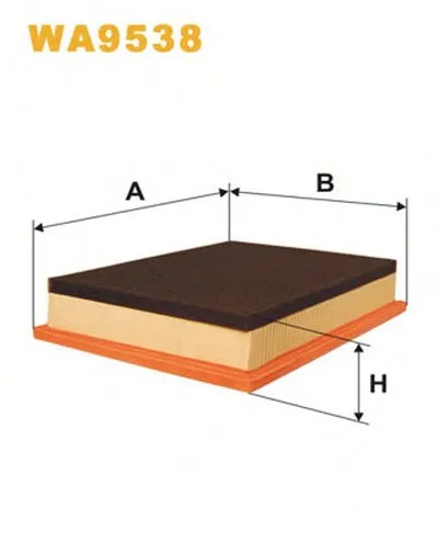 Воздушный фильтр WIX FILTERS купить