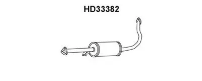 Средний глушитель выхлопных газов VENEPORTE купить