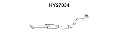 Предглушитель выхлопных газов VENEPORTE купить