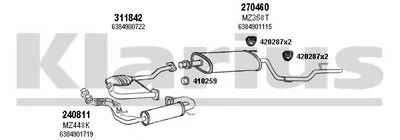 Система выпуска ОГ KLARIUS купить