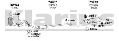 Система выпуска ОГ KLARIUS купить