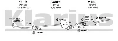 Система выпуска ОГ KLARIUS купить