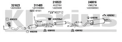 Система выпуска ОГ KLARIUS купить