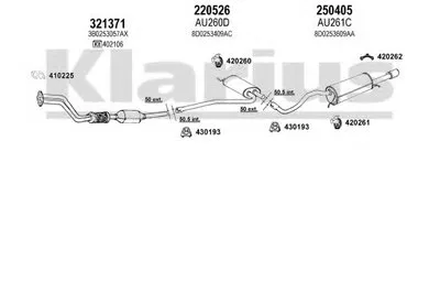 Система выпуска ОГ KLARIUS купить