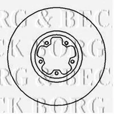 Тормозной диск BORG & BECK купить