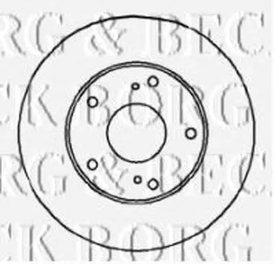 Тормозной диск BORG & BECK купить