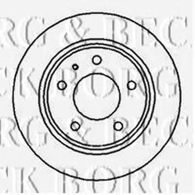 Тормозной диск BORG & BECK купить