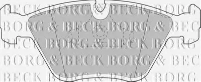 Комплект тормозных колодок, дисковый тормоз BORG & BECK купить