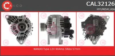 Генератор GENUINE SERIES CASCO купить