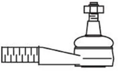 Наконечник поперечной рулевой тяги FRAP купить