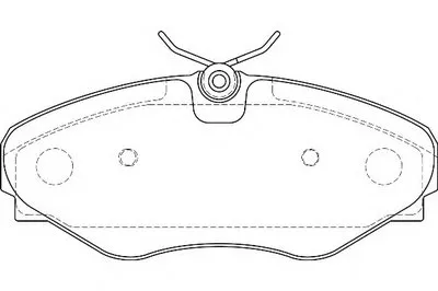 Комплект тормозных колодок, дисковый тормоз WAGNER купить