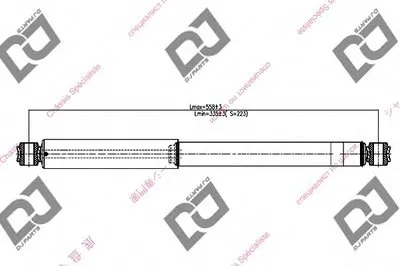 Амортизатор DJ PARTS купить