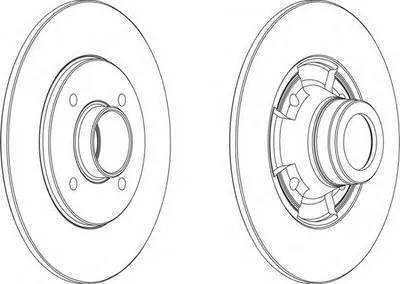 Тормозной диск PREMIER FERODO купить