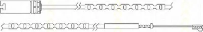 Сигнализатор, износ тормозных колодок TRISCAN купить