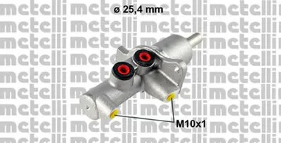 целиндер ручного тормоза METELLI купить