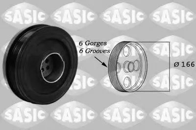 Ременный шкив, коленчатый вал SASIC купить