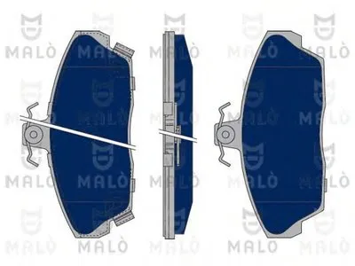 Комплект тормозных колодок, дисковый тормоз MALÒ купить