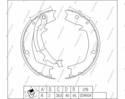 Комплект тормозных колодок NPS купить