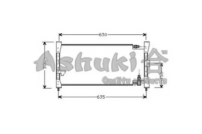 Конденсатор, кондиционер ASHUKI купить