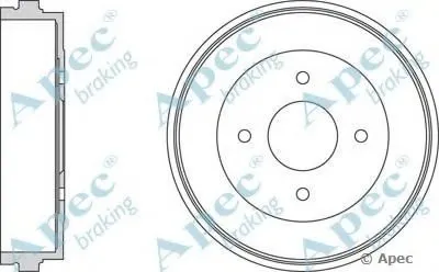 Тормозной барабан APEC braking купить