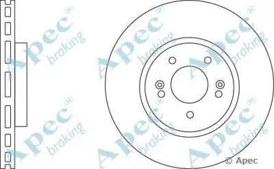 Тормозной диск APEC braking купить