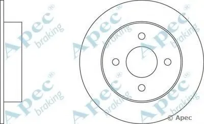 Тормозной диск APEC braking купить