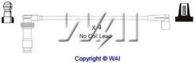 Комплект проводов зажигания WAIglobal купить