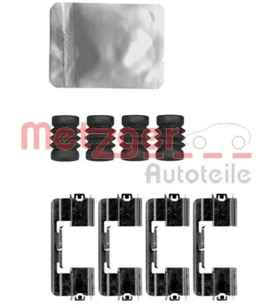 Комплектующие, колодки дискового тормоза METZGER купить