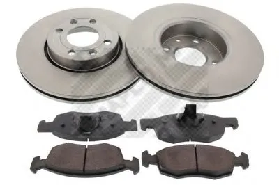 Комплект тормозов, дисковый тормозной механизм MAPCO купить