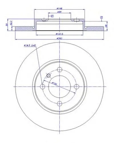 Тормозной диск CAR купить