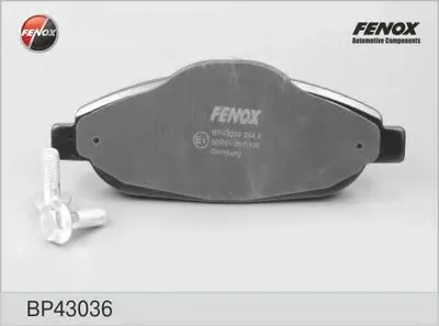 Комплект тормозных колодок, дисковый тормоз FENOX купить