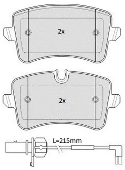 Комплект тормозных колодок, дисковый тормоз FREMAX купить