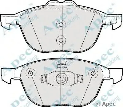 Комплект тормозных колодок, дисковый тормоз APEC braking купить