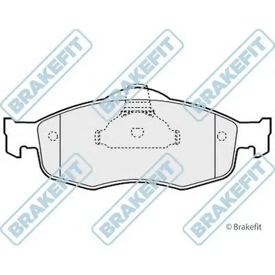 Комплект тормозных колодок, дисковый тормоз Brake Fit APEC braking купить