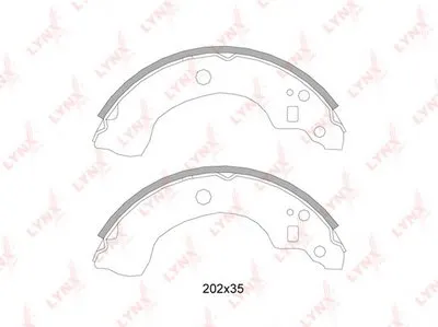 Комплект тормозных колодок LYNXauto купить