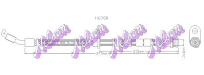 Тормозной шланг BROVEX-NELSON купить