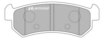 Комплект тормозных колодок, дисковый тормоз MOTAQUIP купить