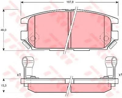 Комплект тормозных колодок, дисковый тормоз Dr!ve+ купить