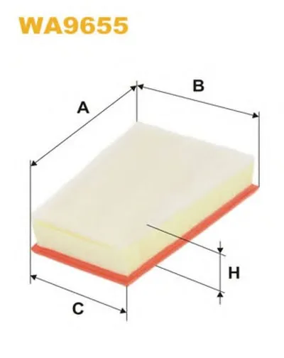 Воздушный фильтр WIX FILTERS купить