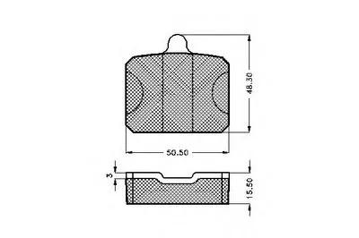 Комплект тормозных колодок, дисковый тормоз SPIDAN купить