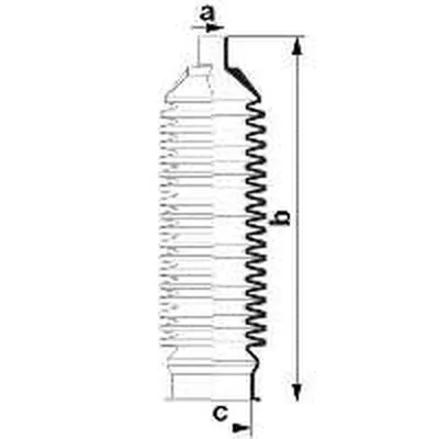Пыльник, рулевое управление SPIDAN купить